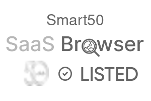 Smart50 Club - SaaS Browser Verified Badge