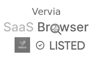 Vervia - SaaS Browser Verified Badge
