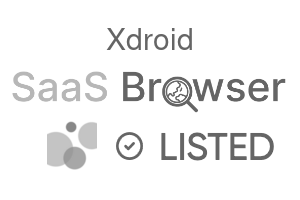 Xdroid - SaaS Browser Verified Badge