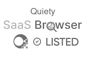 Quiety - SaaS Browser Verified Badge