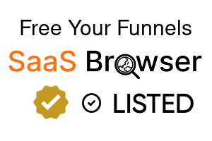 Free Your Funnels - SaaS Browser Verified Badge