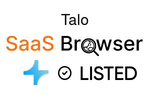 Talo - SaaS Browser Verified Badge