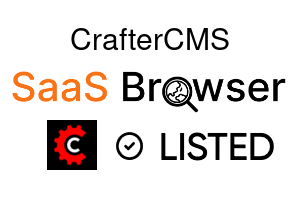 CrafterCMS - SaaS Browser Verified Badge