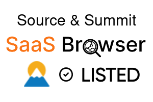 Source & Summit - SaaS Browser Verified Badge