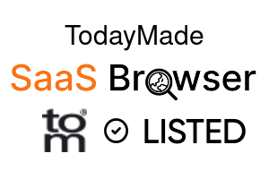 TodayMade - SaaS Browser Verified Badge