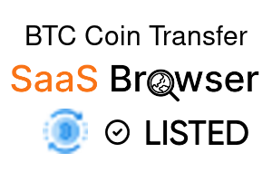 BTC Coin Transfer - SaaS Browser Verified Badge
