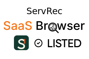 ServRec - SaaS Browser Verified Badge