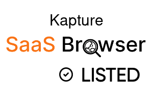 Kapture - SaaS Browser Verified Badge