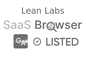 Lean Labs - SaaS Browser Verified Badge