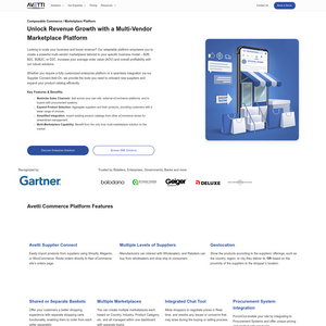 Avetti Commerce Screenshot