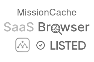 MissionCache - SaaS Browser Verified Badge