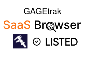 GAGEtrak - SaaS Browser Verified Badge