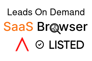 Leads On Demand - SaaS Browser Verified Badge