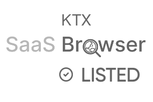 KTX - SaaS Browser Verified Badge