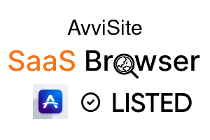 AvviSite - SaaS Browser Verified Badge