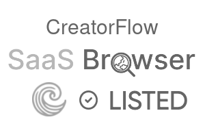 CreatorFlow - SaaS Browser Verified Badge