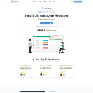 SheetWA Screenshot