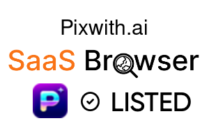 Pixwith.ai - SaaS Browser Verified Badge