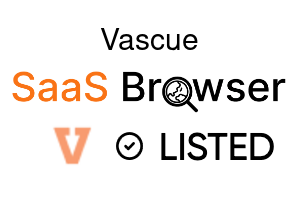 Vascue - SaaS Browser Verified Badge