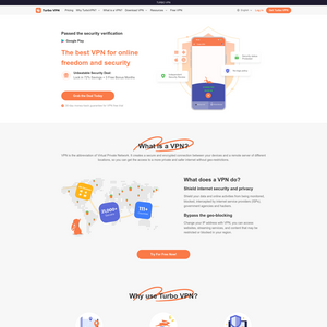 Turbo VPN Screenshot