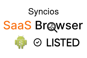 Syncios - SaaS Browser Verified Badge