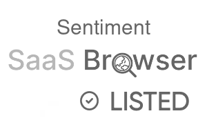 Sentiment - SaaS Browser Verified Badge