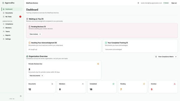 ApprovaDoc Screenshot 3
