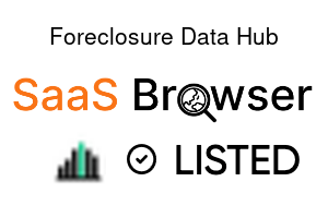 Foreclosure Data Hub - SaaS Browser Verified Badge