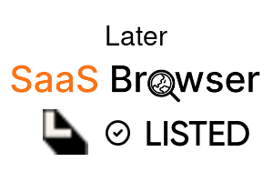 Later - SaaS Browser Verified Badge