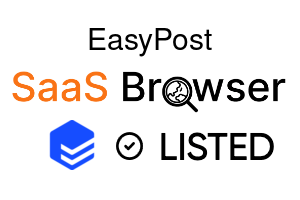 EasyPost - SaaS Browser Verified Badge