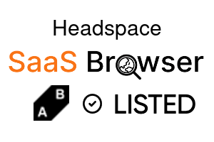 Headspace - SaaS Browser Verified Badge