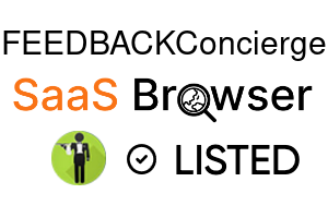 FEEDBACKConcierge - SaaS Browser Verified Badge
