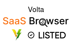 Volta - SaaS Browser Verified Badge