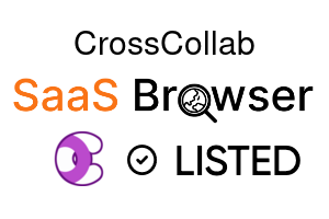 CrossCollab - SaaS Browser Verified Badge