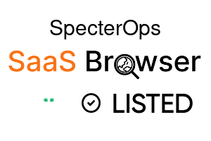 SpecterOps - SaaS Browser Verified Badge