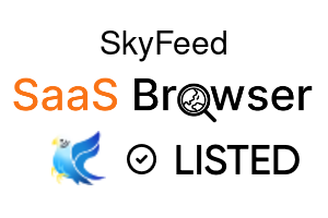 SkyFeed - SaaS Browser Verified Badge