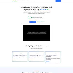ProcureDesk Screenshot