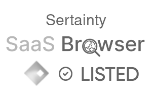 Sertainty - SaaS Browser Verified Badge