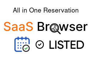 All in One Reservation - SaaS Browser Verified Badge
