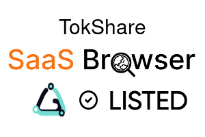 TokShare - SaaS Browser Verified Badge