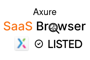 Axure - SaaS Browser Verified Badge
