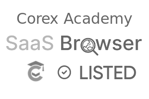 Corex Academy - SaaS Browser Verified Badge