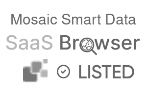 Mosaic Smart Data - SaaS Browser Verified Badge