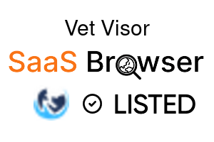 Vet Visor - SaaS Browser Verified Badge