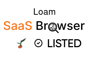 Loam - SaaS Browser Verified Badge
