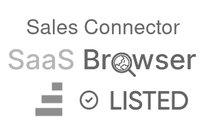 Sales Connector - SaaS Browser Verified Badge