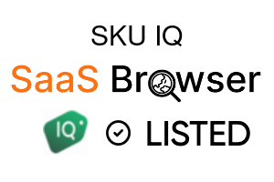 SKU IQ - SaaS Browser Verified Badge