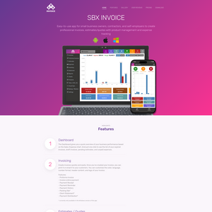 SBX Invoice Screenshot