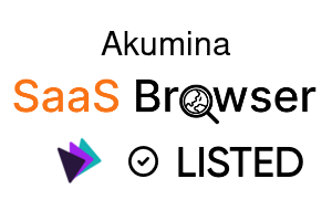 Akumina - SaaS Browser Verified Badge