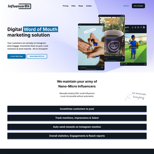 Influencerbit Screenshot